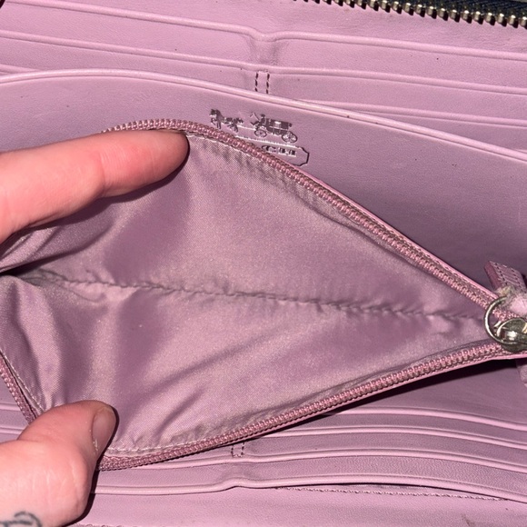 Coach Multicolor Circle Pattern Wallet - Picture 5 of 11